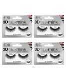 Ardell 3D Faux Mink 854 False Eyelashes - Pack of 4 Pairs - Buy Online on GoSupps.com