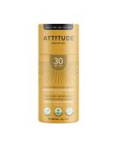 ATTITUDE Sunscreen Stick SPF 30 - Broad Spectrum UVA/UVB Protection Vegan Cruelty-Free Plant-Based Sun Care Tropical Scent - 3 oz - Buy Online on GoSupps.com