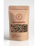 Premium Mixed Peppercorns 100g Whole Dried (Black White Red Green) - by MariamPantry in Resealable Kraft Bag Pouch 100.0 grams - Buy Online on GoSupps.com