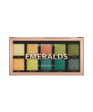 Profusion Cosmetics 10-Shade Emeralds Eyeshadow Palette - Versatile Richly Pigmented Travel-Friendly & Cruelty-Free for All Skin Tones - Buy Online on GoSupps.com