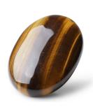 MAIBAOTA 2.4" Tiger Eye Healing Crystal Gemstones Pocket Polished Gifts Oval Shape Reiki Spiritual Energy Nature Crystals for Women Men Relief Balancing Stress Divination Meditation - Buy Online on GoSupps.com