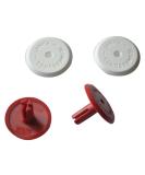 Geo-Versand Set of 4 Survey Points - Multi-Coloured White & Red One Size - Ideal for International Shipping - Buy Online on GoSupps.com