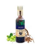 Buy SWOSH Amla and Bhringraj Hair Oil 100ml - Paraben & Sulfate Free with Comb Applicator | Best for Healthy Hair Growth - Buy Online on GoSupps.com