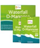 Waterfall D-Mannose Peppermint Chewable Tablets - Urinary Tract Health Support - Buy Online on GoSupps.com