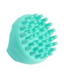 Fomiyes Silicone Hair Massage Brush - Scalp Massager for Salon & Gym | Soft Hairbrush & Shampoo Brush in Green - Buy Online on GoSupps.com