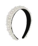 ACO-UINT White Faux Pearl Headband for Women - Bridal Hair Accessories for Wedding & Parties - Buy Online on GoSupps.com
