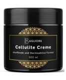 BAGLIORE XXL 500 ML Thermoactive Cellulite Cream Firming formula for all skin types to combat cellulite on thighs stomach buttocks natural active ingredients orange scent Made in Italy - Buy Online on GoSupps.com