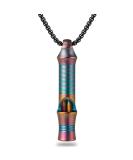 TISUR Titanium Emergency Whistle,EDC Safety Whistles Necklace Loud up to 120db,Survival Whistles for Survival,Hiking,Camping,Pets Training Texture Purple - Buy Online on GoSupps.com