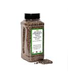 HQOExpress Organic Black Pepper Coarse 14 Mesh 16 oz Chef Jar - Premium Quality - Buy Online on GoSupps.com