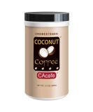 CAcafe Coconut Coffee Unsweetened Colombian Coffee - Antioxidant Rich, Natural Energy Boost - No Added Sugar, Creamy Drink Mix - Perfect for Iced or Hot Drinks - Stress Relief - 12.07oz Jar - Buy Online on GoSupps.com