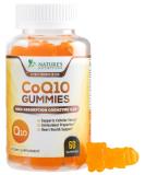 CoQ10 Gummies 100mg - Peach High Absorption Coenzyme Q10 for Heart Health - Antioxidant Supplement for Energy - 60 Gummies - Buy Online on GoSupps.com