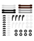 26 Pairs Anti-Slip Silicone Glasses Ear Pads | Comfort & Style in 4 Styles & Colors - Buy Online on GoSupps.com