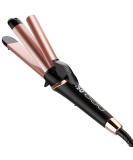 2 in 1 Hair Straightener & Curler - Dual Voltage Travel Flat Iron with 4 Adjustable Temps for All Hair Types - Buy Online on GoSupps.com