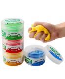 hfior 4 Pieces Therapy Putty Hand Squeezer Putty for Hand Training Therapy Putty - Buy Online on GoSupps.com