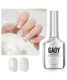 GAOY Pearl Gel Nail Polish 16ml - Shimmer Mermaid UV Gel for Nail Art DIY Soak Off Shimmer White - Perfect for Home Use - Buy Online on GoSupps.com
