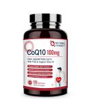 Buy NATURE TARGET CoQ10 100mg Softgels with 10mg PQQ | High Absorption Antioxidant for Heart & Brain Health | 120 Servings - Boost Cellular Energy - Buy Online on GoSupps.com