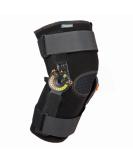 Nvorliy Hinged Orthopedic ROM Knee Brace with Side Stabilizers - Locking Support for Post-Op Recovery & Arthritis - Fits Men & Women (Regular) - Buy Online on GoSupps.com