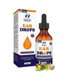Natural Ear Drops for Ear Infection - Herbal Eardrops for Adults Kids & Pets - Soothes Ear Aches & Itchy Ears - USA-Made Kids Safe Ear Oil (2 Oz - Buy Online on GoSupps.com