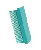 Hair Straightener Comb | Barber Straightening Brush & Styling Attachment for Flat Iron Green - Buy Online on GoSupps.com