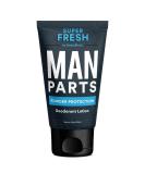 Super Fresh Man Parts Ball & Crotch Deodorant For Men - Aluminum Free, Natural Lotion-to-Powder Protection - Stop Sticky, Itchy, Smelly Man Parts - No Talc. No Parabens - Dermatologist Tested - Made in USA - 4 fl oz Tube M… - Buy Online on GoSupps.com
