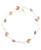 Bridal Headband Rose Gold | Long Hairband Headpiece for Weddings | Elegant Hair Accessory (FD609) - Buy Online on GoSupps.com