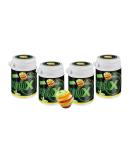 KauX Xylitol Dental Care Chewing Gum - Aspartame-Free Fresh Fruit Flavor Pack of 4 (60g | 40 Pieces) - International Shipping Available - Buy Online on GoSupps.com