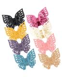 KALLORY White Claw Girl Hair Clips - 8pc Large Matte Hair Claw Set for Women & Girls - Buy Online on GoSupps.com