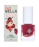 Miss Nella JAZZBERRY JAM Glitter Plum Nail Polish for Kids - Non-Toxic, Odour Free, Water Based Formula - Safe and Easy Peel Off for Children and Toddlers - Buy Online on GoSupps.com