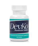 Devko Ostomy Pouch Deodorizer Tablets - Charcoal Odor Control | 100 Tablets for Freshness - Buy Online on GoSupps.com