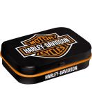 Nostalgic Harley-Davidson Retro Pill Vintage Gift for Bikers with Peppermint Dragees | 4x6x1.6 cm - Buy Online on GoSupps.com