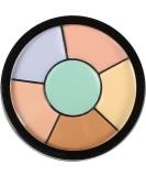 Vodisa Cream Concealer Palette - 6 Color Makeup Contour Kit for Blemish Correction and Highlighting (Deep) - Buy Online on GoSupps.com