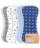 KeaBabies Organic Burp Cloths Adventurer 5 Pack - Buy Online on GoSupps.com