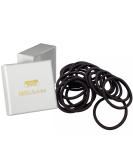 HAARallerliebst Thick Hair Ties (20 pcs) - Brown 4.5mm with White Storage Box | International Shipping - Buy Online on GoSupps.com