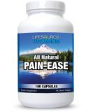 Lifesource Vitamins Natural Pain Ease: Headache, Migraine, Joint & Muscle Support - 20 Herbs & Enzymes for Safe Relief - Buy Online on GoSupps.com