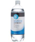 Amazon Brand - Happy Belly Seltzer Water, 33.8 Ounce (1L) - Buy Online on GoSupps.com