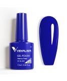 VENALISA Blue Gel Nail Polish - 1 Pcs Royal Blue Soak Off UV Gel for DIY Manicure & Nail Art - Perfect for Girls & Women - Buy Online on GoSupps.com