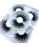 3 Pairs 25mm 3D Natural Handmade False Eyelashes - Fluffy Dramatic & Soft Reusable (#23) - Buy Online on GoSupps.com