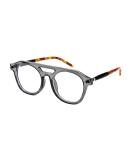 FEISEDY 70s Aviator Blue Light Blocking Glasses - Anti Glare Pilot Frame for Men & Women | Grey Leopard 50mm - Buy Online on GoSupps.com