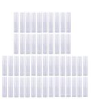 JZK 50 Pack Clear Plastic Lip Balm Containers - Empty Tubes for DIY Lip Balm & Handmade Projects - Buy Online on GoSupps.com