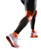 Buy Shock Doctor SVR Recovery Compression Calf Sleeve - Adult Medium Black | Best for Sports & Injury Recovery | International Shipping Available - Buy Online on GoSupps.com