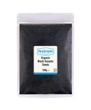 Organic Black Sesame Seeds 500g Certified Organic by Fenbrook Organic - Buy Online on GoSupps.com
