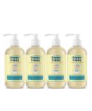 Happy Cappy Daily Shampoo Face and Body Wash for Dry Itchy Eczema Prone Skin - 8 oz Bottle Pack (Pack of 4) - Fragrance and Dye Free - Buy Online on GoSupps.com