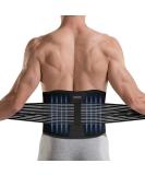Dinoka Back Support Belt for Men & Women - Adjustable Lumbar Pain Relief & Waist Trimmer - Double Lock Design for Maximum Comfort - Buy Online on GoSupps.com