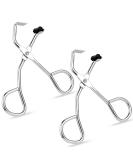2 Pack Silicone Eyelash Curler - Pain Free Metal Mini Eyelash Tools for Dramatic Lash Look - Professional Makeup Essential - Buy Online on GoSupps.com