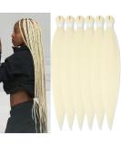 YDDM Pre-Stretched Braiding Hair Extensions 32 Inch - 6 Packs Jumbo Braids - Golden 613# Kunsthaar for Braid Art - Buy Online on GoSupps.com