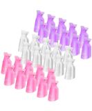 TsMADDTs Acrylic Nail Soak Off Clips - 30pcs Reusable Gel Nail Polish Remover Clips in Pink, Purple, White | Nail Clips for Polish Removal - Buy Online on GoSupps.com
