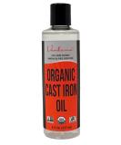 Buy Verdana Organic Cast Iron Seasoning & Cleaning Oil - Food Grade Kosher Non-GMO 100% Coconut Oil - Rust Prevention & Care for Cast Iron Cookware - 8 Fl Oz - Buy Online on GoSupps.com