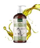 AniForte Cold-Pressed Organic Hemp Oil for Dogs & Horses - 1L 100% Pure BARF Oil | Premium Natural Product Without Additives - Buy Online on GoSupps.com