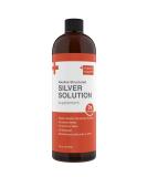 Colloidal Silver Liquid Solution 30ppm - 16 Oz Supplement | Mineral Alkaline Formula - Buy Online on GoSupps.com