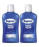 Buy Signal White Now Mouthwash 500ml 2-Pack - Fast International Shipping - Buy Online on GoSupps.com